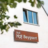 Gevel van B&B Hof Beygaert